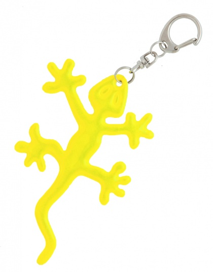 Reflexní přívěsek - ještěrka - splňuje EN 13356 | EN 17353